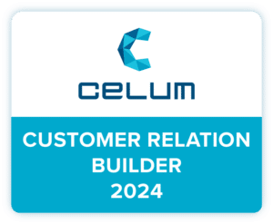 CELUM Badge – Customer Relation Builder 2024